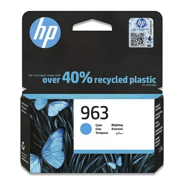 HP 963 Cyan Ink Cartridge