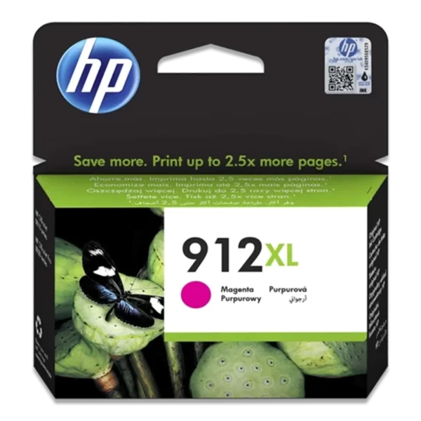 HP 912XL High Yield Magenta Ink Cartridge