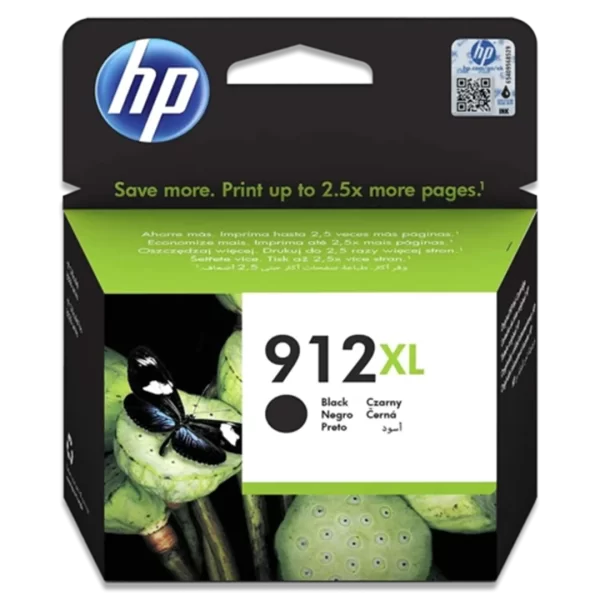 HP 912XL High Yield Black Ink Cartridge