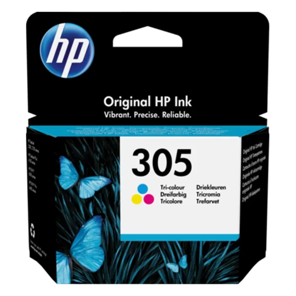 HP 305 Tri-Colour Original Ink Cartridge