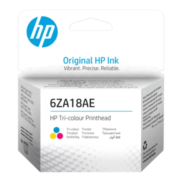 HP 6ZA18AE Tri-Colour Ink Tank Printhead