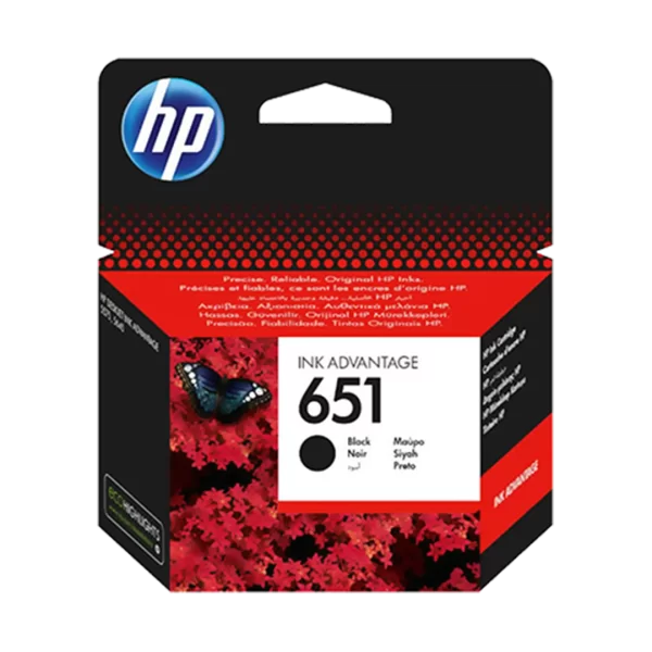 HP 651 Black Ink Cartridge
