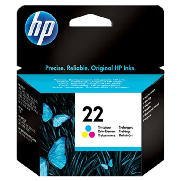 HP 22 Tri-Colour Ink Cartridge