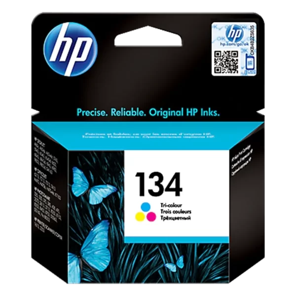 HP 134 Tri-Colour Ink Cartridge
