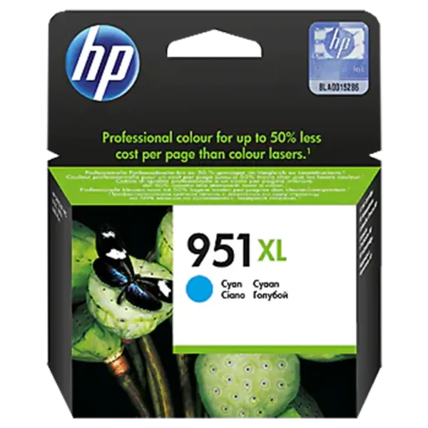 HP 951XL High Yield Cyan Ink Cartridge