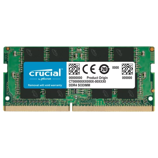 Crucial 8GB 3200MHz DDR4 Single Rank SODIMM