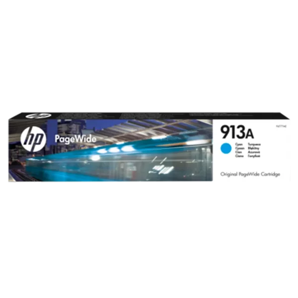 HP 913A Cyan Original Pagewide Cartridge