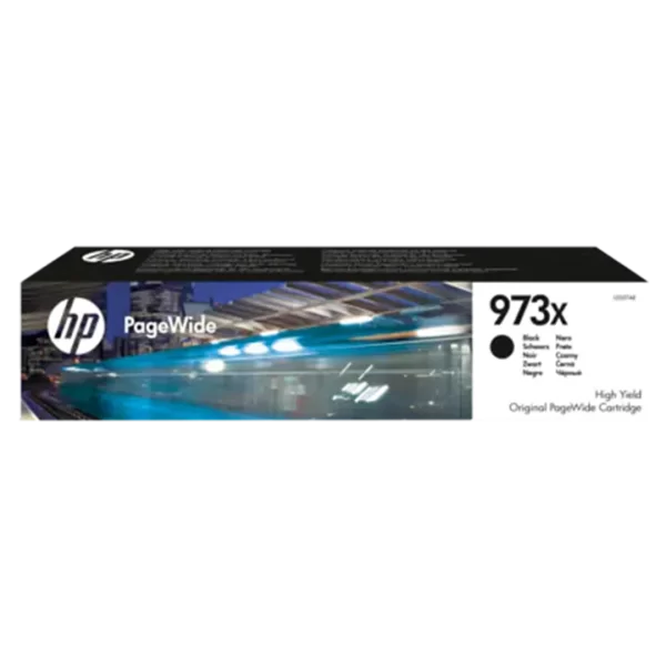 HP 973X High Yield Black Original Pagewide Cartridge