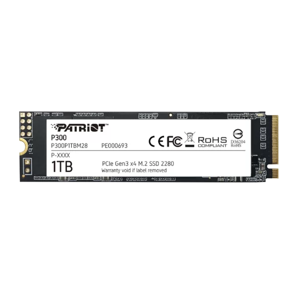 Patriot P300 1TB M.2 PCIe NVMe SSD