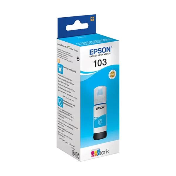 Epson 103 Ecotank Cyan Ink Bottle