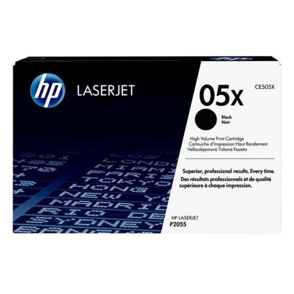 HP 05X Black High Yield Toner Cartridge