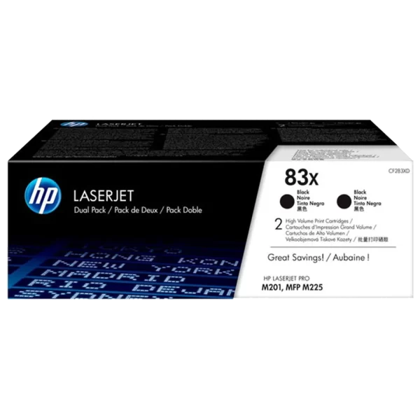 HP 83X Black High Yield Toner Cartridge