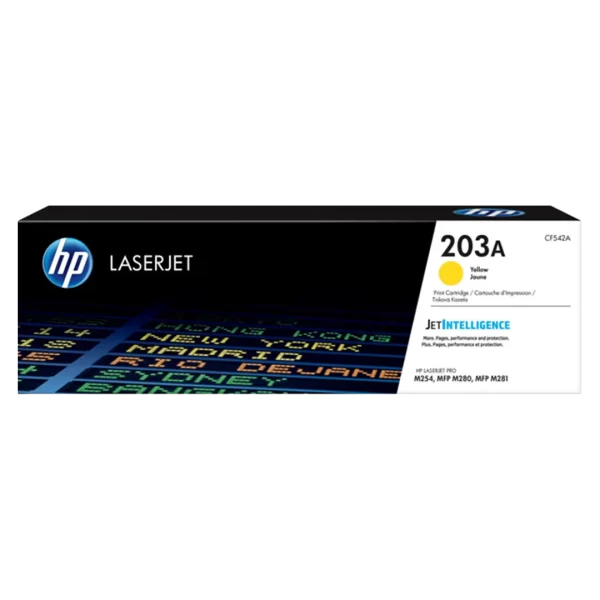 HP 203A Yellow Toner Cartridge