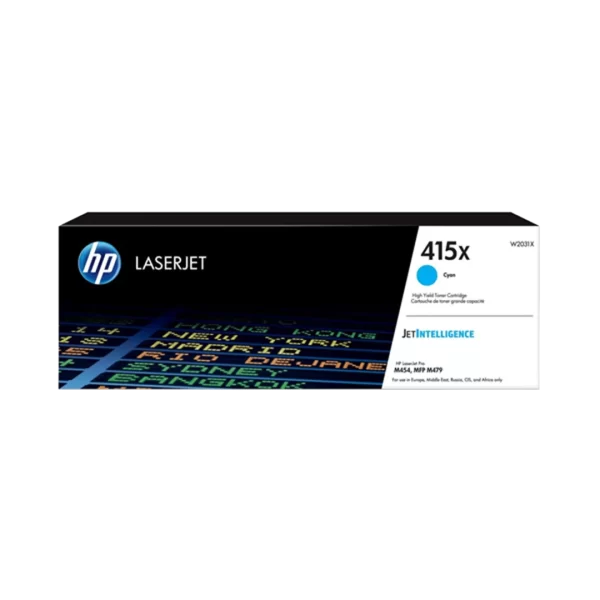 HP 415X Cyan Laserjet Toner Cartridge