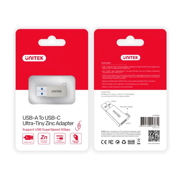 Unitek USB 3.0 to USB-C Adapter - Image 4