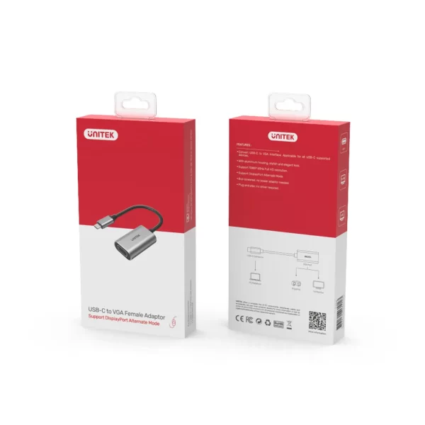 Unitek USB-C to VGA Adapter - Image 3