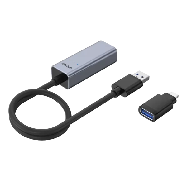 Unitek USB 3.0 to Gigabit Ethernet with USB-C Adapter - Image 2