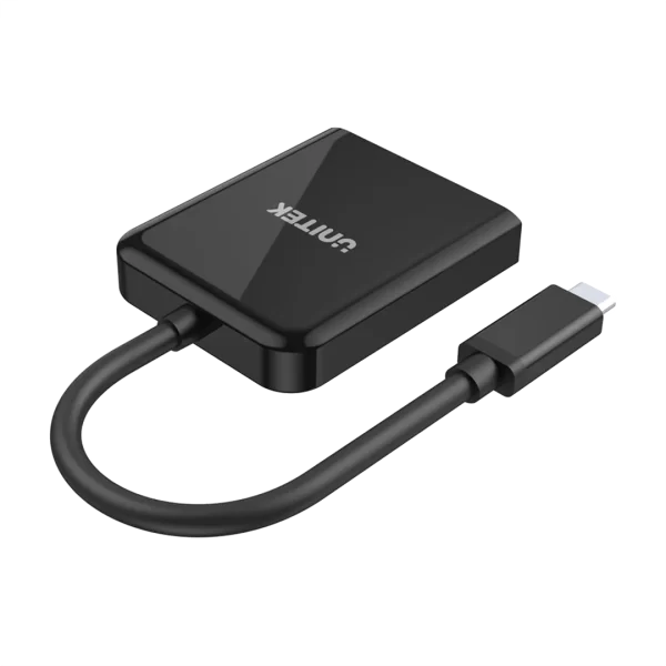 Unitek 8K USB-C to Dual DisplayPort Adapter - Image 2