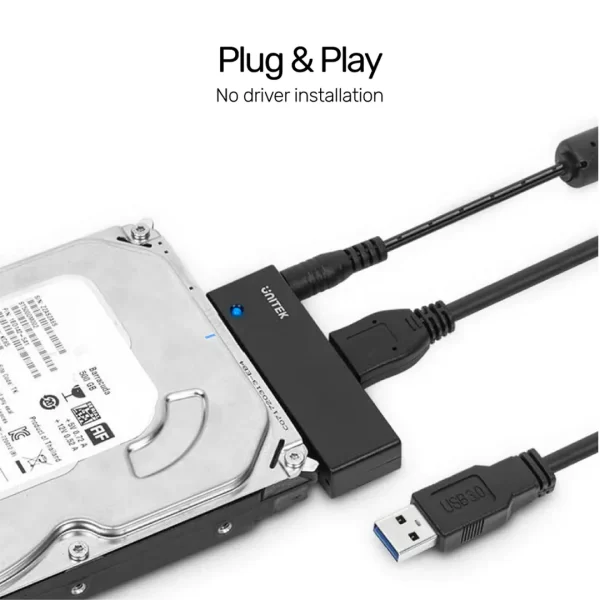 Unitek USB 3.0 to SATA III Adapter - Image 4