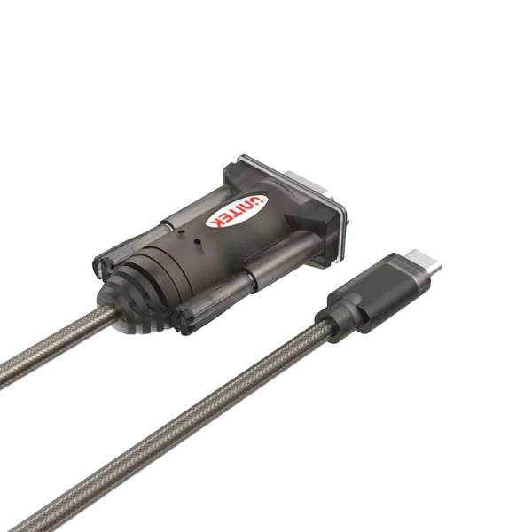 Unitek USB-C to Serial RS232 Cable - Image 2