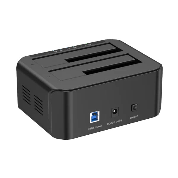 Unitek USB 3.0 to SATA III Dual Bay Docking Station - Image 2