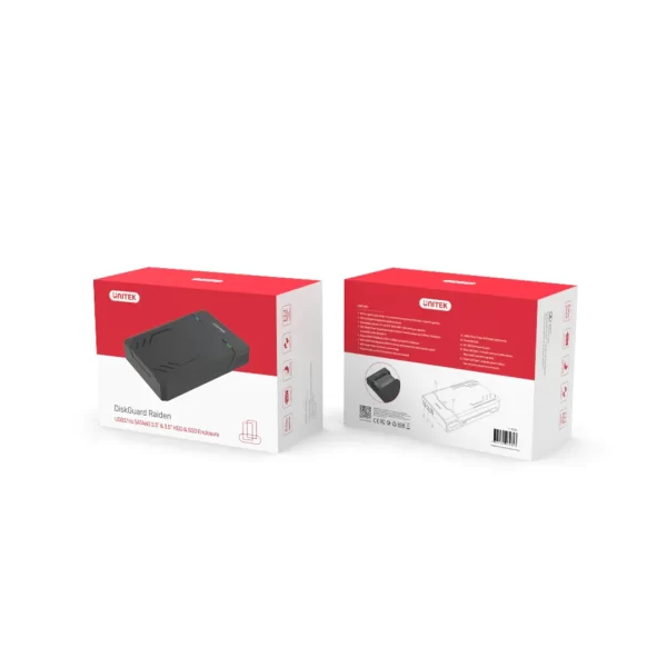 Unitek DiskGuard Raiden SATA III 3.5" Enclosure - Image 4