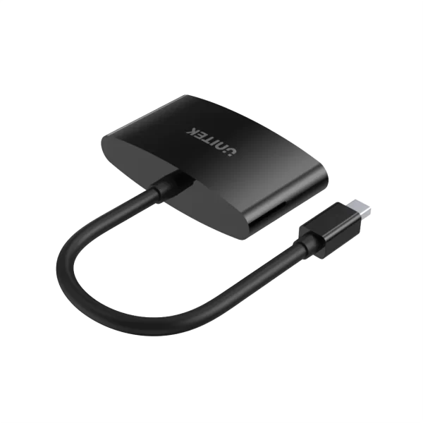 Unitek Mini DisplayPort to HDMI and VGA 1080P Adapter - Image 2