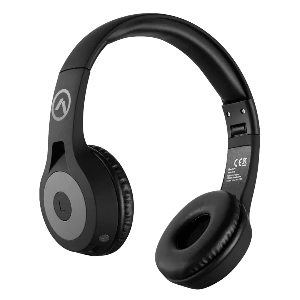 Amplify Fusion V2 Bluetooth Headphones - Black/Grey