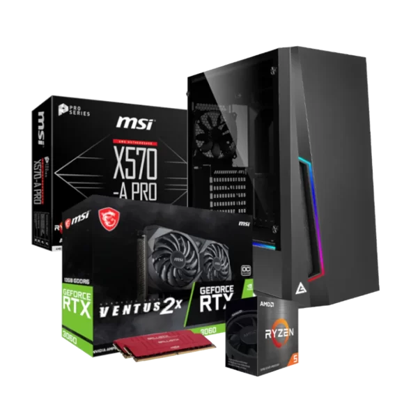 AMD Ryzen 5 5600X SNOWSTORM Gaming PC