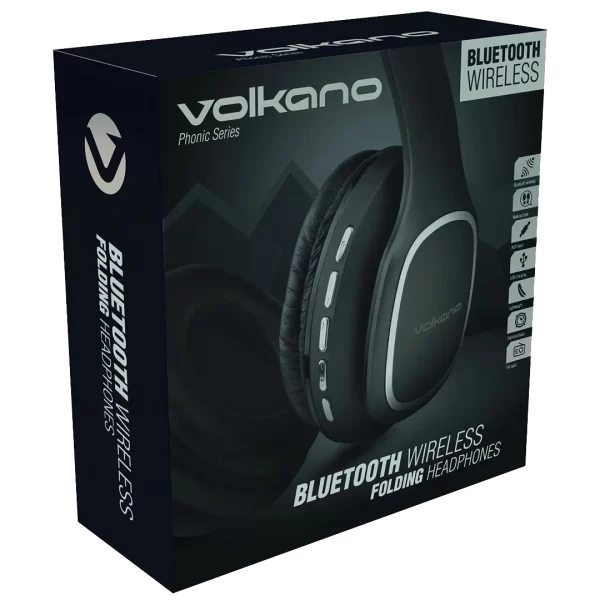 Volkano Bluetooth Headphones Phonic Series - Image 3