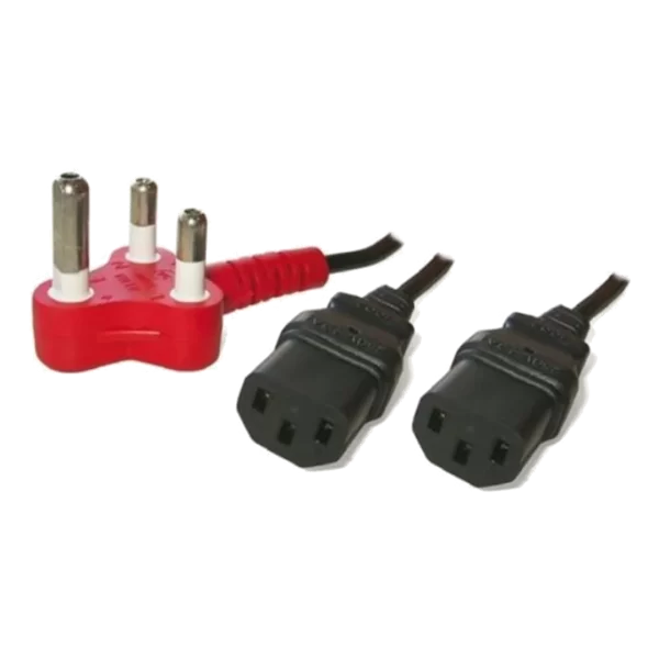 2x Headed Dedicated Power 3m Cable