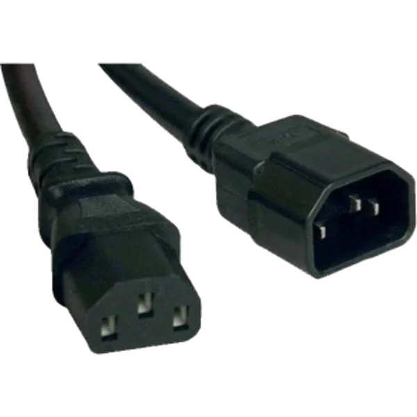 Kettle Male to Kettle Female Power Extension 1.8m Cable