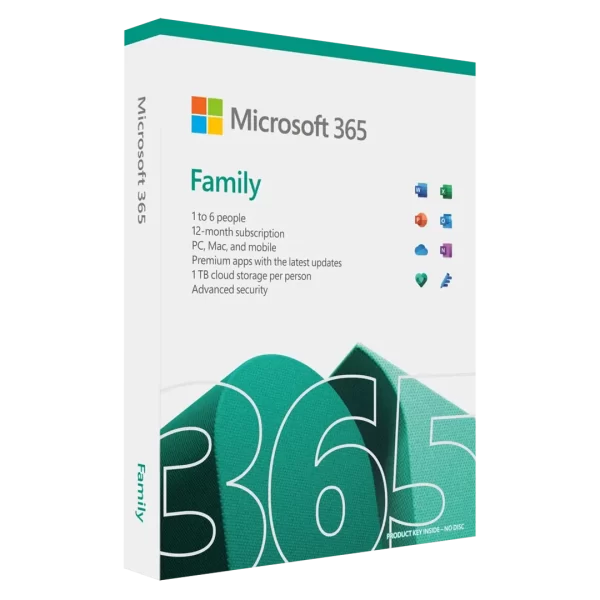 Microsoft 365 Family 6 User 12-month