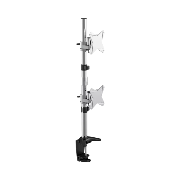 13-23 Inch Dual Articulating Vertical Desk Bracket