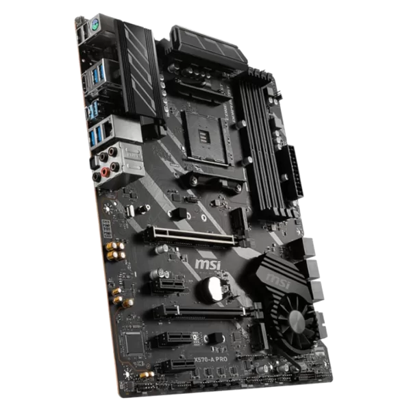 MSI X570-A PRO AMD ATX Gaming Motherboard - Image 3