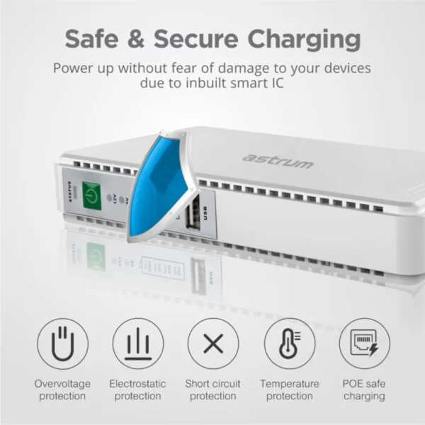 Astrum 8800mAh Mini UPS Power Bank - PB080 - Image 5