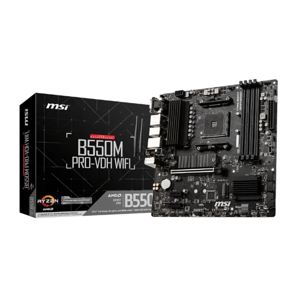 MSI B550M PRO-VDH WiFi AMD Motherboard