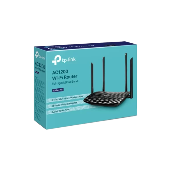 TP-Link Archer A6 AC1200 Dual Band Router - Image 3