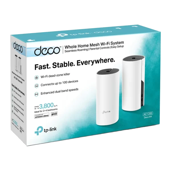 TP-Link Deco M4 AC1200 WiFi System (2-PACK) - Image 2