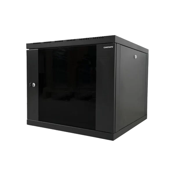 Canovate 6U ECO Single Wall Mount Cabinet - RAL9005 - Image 3