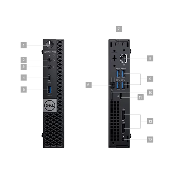 Dell OptiPlex 7050 D10U Intel Core i5 7th Micro - Image 2