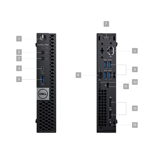 Dell OptiPlex 7050 D10U Intel Core i5 6th Micro - Image 2