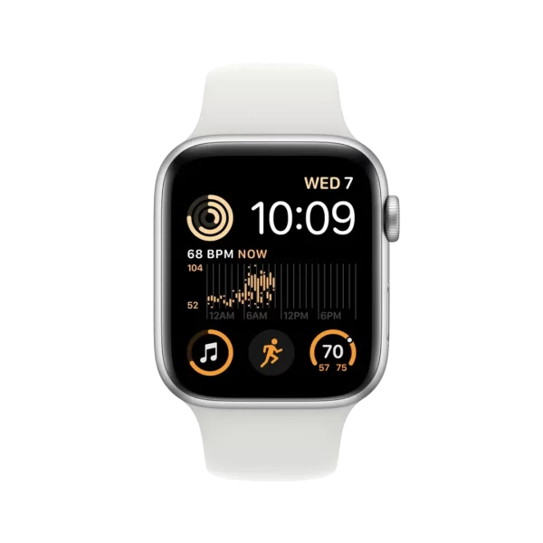 Apple Watch SE GPS 40mm Silver Aluminium w White