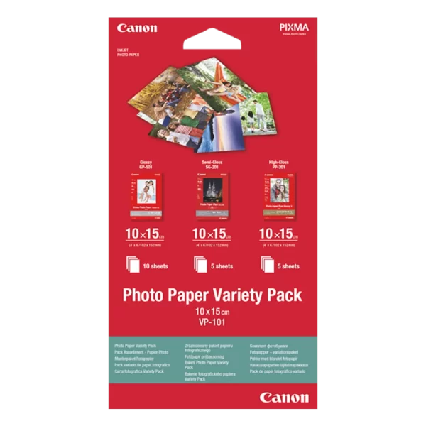 Canon VP101 Inkjet Photo Paper A4 10x 15cm