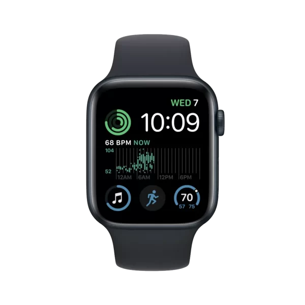Apple Watch SE GPS 44mm Midnight Aluminium w Midnight