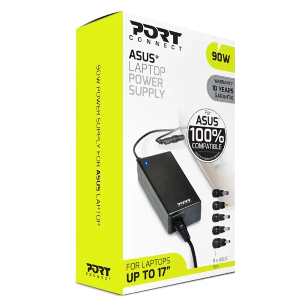 Port Connect 90W Notebooks Adapter Asus