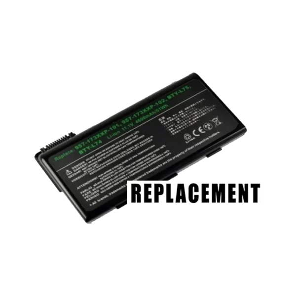 11.1v 4400Mah Battery For MSI A5000 Series Laptop