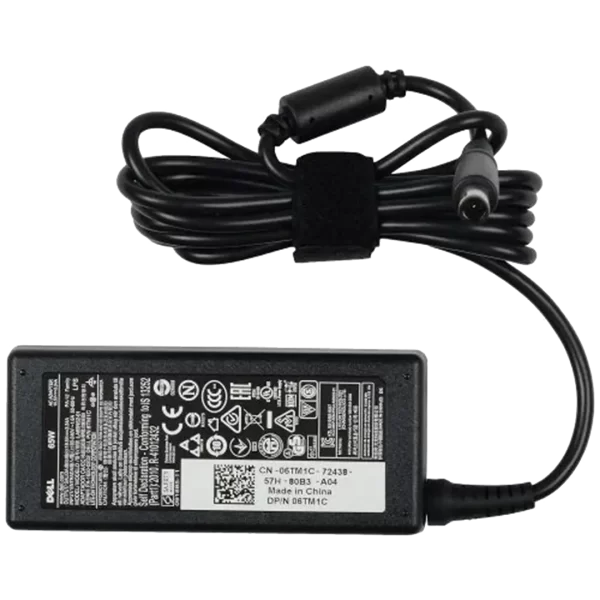 Dell 65W AC Adapter With Power Cord (Kit) - 7.4mm
