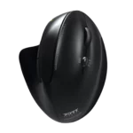 Port Connect Wireless Rechargeable Ergonoc Mouse - Black