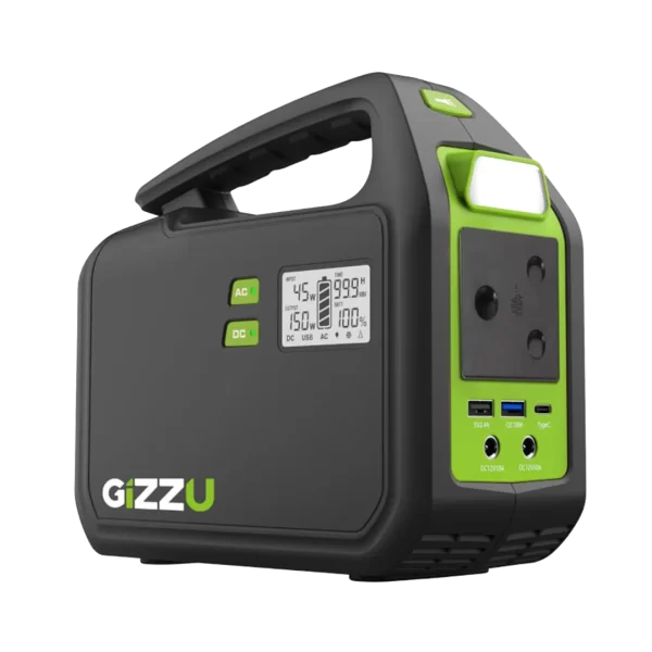 GIZZU 242Wh Portable Power Station 1 x 3 Prong SA Plug Point